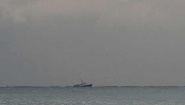 Место крушения самолёта Ту-154 Минобороны РФ в Сочи Место крушения самолёта Ту-154 Минобороны РФ в Сочи