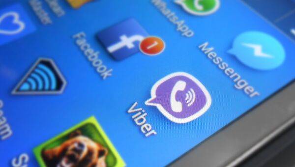Мессенджер Viber. Архивное фото Мессенджер Viber. Архивное фото