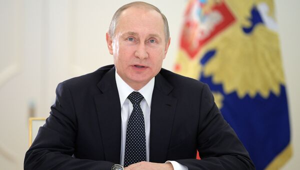 Президент РФ Владимир Путин. Архивное фото Президент РФ Владимир Путин. Архивное фото