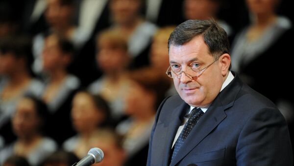 Президент Республики Сербской Боснии и Герцеговины Милорад Додик. Архивное фото Президент Республики Сербской Боснии и Герцеговины Милорад Додик. Архивное фото