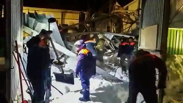 Обрушение конного клуба в Бердске Новосибирской области Обрушение конного клуба в Бердске Новосибирской области