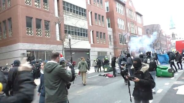 Акции протеста в Вашингтоне против инаугурации Трампа Акции протеста в Вашингтоне против инаугурации Трампа