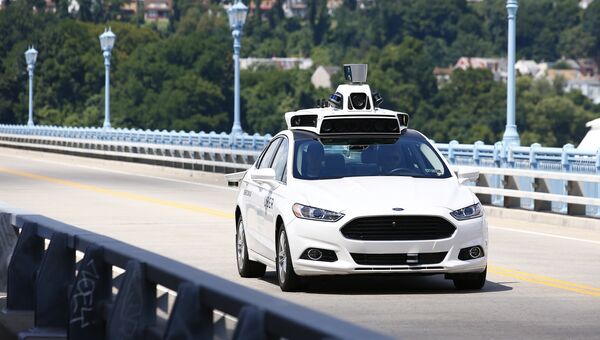 Тестирование беспилотного автомобиля Ford Fusion Hybrid Тестирование беспилотного автомобиля Ford Fusion Hybrid