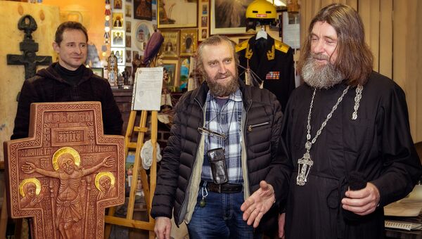 Крест, который Федор Конюхов намерен установить на дне Марианской впадины Крест, который Федор Конюхов намерен установить на дне Марианской впадины