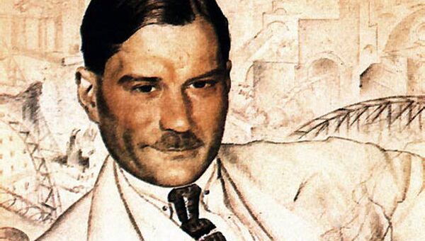 Борис Кустодиев. Портрет Евгения Замятина. 1923 год Борис Кустодиев. Портрет Евгения Замятина. 1923 год