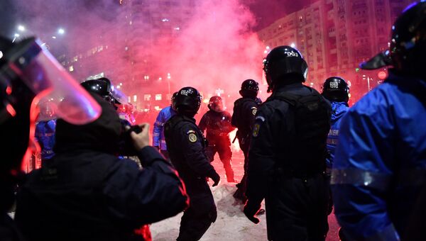 Акции протеста в Румынии, 1 февраля 2017 Акции протеста в Румынии, 1 февраля 2017
