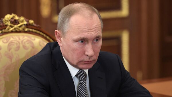 Президент РФ Владимир Путин. Архивное фото Президент РФ Владимир Путин. Архивное фото