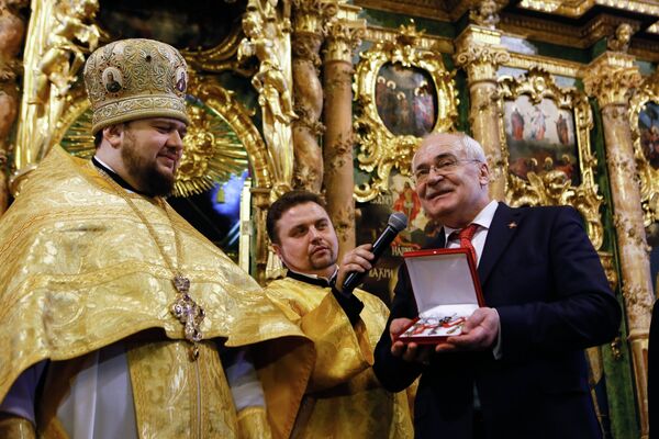 Церемония передачи РПЦ Сампсониевского собора в Санкт-Петербурге Церемония передачи РПЦ Сампсониевского собора в Санкт-Петербурге