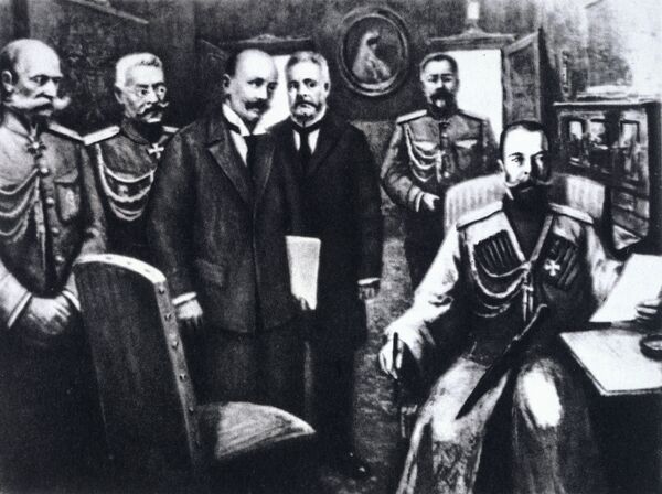 Отречение императора России Николая II в ночь на 3 марта 1917 Отречение императора России Николая II в ночь на 3 марта 1917