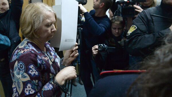 Руководитель телекомпании Регион 12 Наталия Кожанова в Басманном суде. 14 апреля 2017 Руководитель телекомпании Регион 12 Наталия Кожанова в Басманном суде. 14 апреля 2017