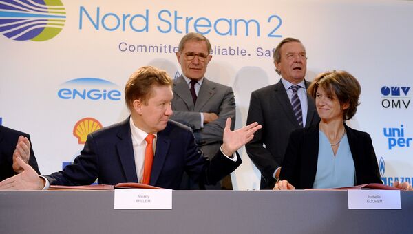 Подписание соглашения о финансировании Северного потока-2 между Nord Stream 2 AG и европейскими партнерами в Париже Подписание соглашения о финансировании Северного потока-2 между Nord Stream 2 AG и европейскими партнерами в Париже