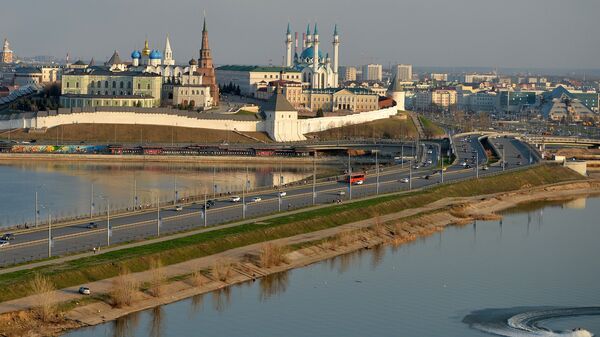 Казанский кремль и Кремлевская транспортная дамба
