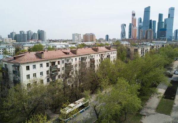 Пятиэтажные жилые дома в районе Камушки в Москве, включенные в программу реновации Пятиэтажные жилые дома в районе Камушки в Москве, включенные в программу реновации