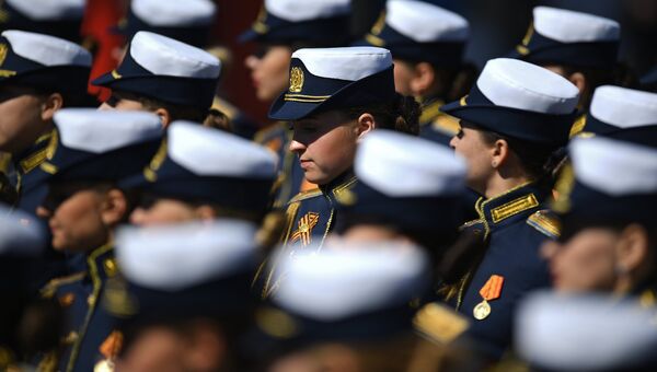 Военнослужащие на генеральной репетиции военного парада в Москве, посвящённого 72-й годовщине Победы в Великой Отечественной войне Военнослужащие на генеральной репетиции военного парада в Москве, посвящённого 72-й годовщине Победы в Великой Отечественной войне