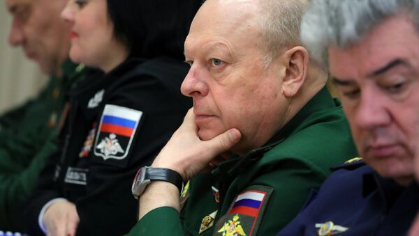 Главнокомандующий сухопутными войсками МО РФ генерал-полковник Олег Салюков. Архивное фото Главнокомандующий сухопутными войсками МО РФ генерал-полковник Олег Салюков. Архивное фото