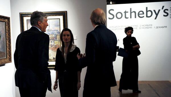 Выставка Sotheby’s. Архивное фото Выставка Sotheby’s. Архивное фото