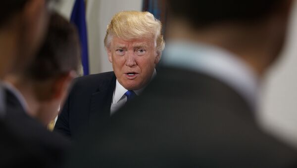 Президент Дональд Трамп. Архивное фото Президент Дональд Трамп. Архивное фото