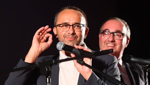 Режиссер фильма Нелюбовь Андрей Звягинцев на премьере картины Режиссер фильма Нелюбовь Андрей Звягинцев на премьере картины
