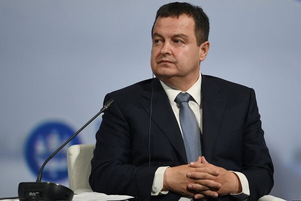 Ивица Дачич на открытии Санкт-Петербургского международного экономического форума. 1 июня 2017 Ивица Дачич на открытии Санкт-Петербургского международного экономического форума. 1 июня 2017