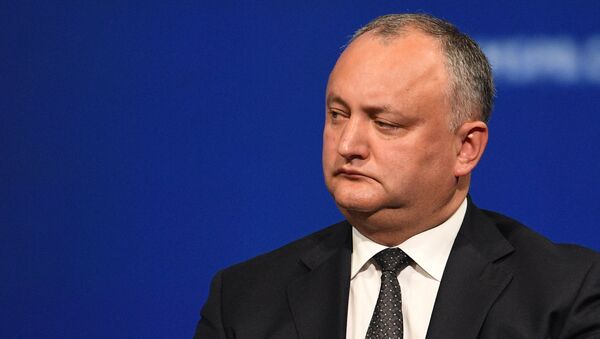 Президент Молдавии Игорь Додон. Архивное фото Президент Молдавии Игорь Додон. Архивное фото