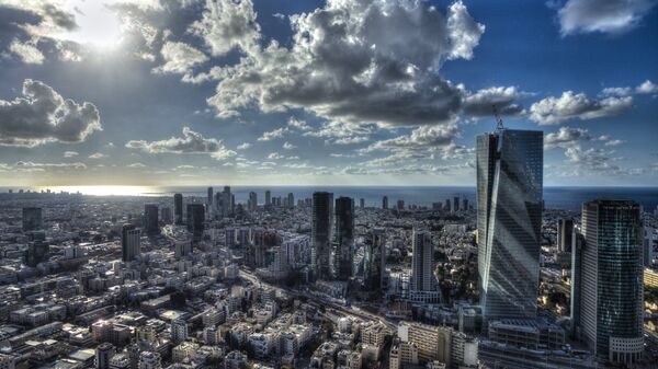 Вид на город Тель-Авив