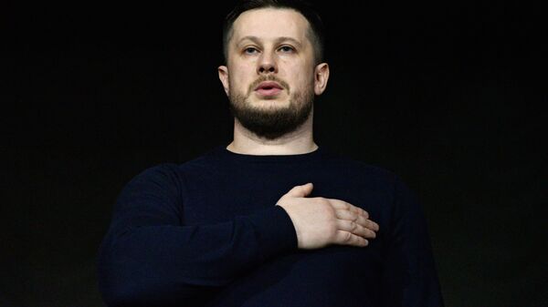 Глава партии Национальный корпус Андрей Билецкий Глава партии Национальный корпус Андрей Билецкий