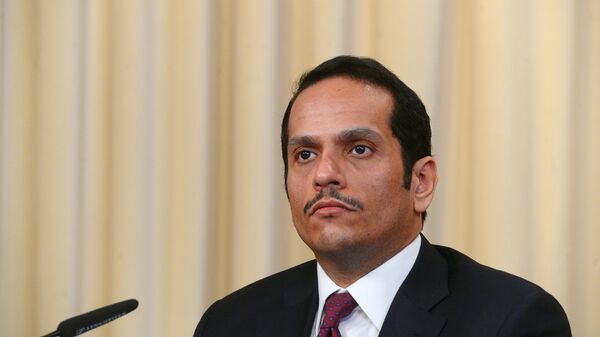 Министр иностранных дел Катара Мухаммед Аль Тани 