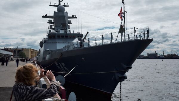 Корвет Стойкий проект 20380 на Международном Военно-Морском салоне в Санкт-Петербурге Корвет Стойкий проект 20380 на Международном Военно-Морском салоне в Санкт-Петербурге