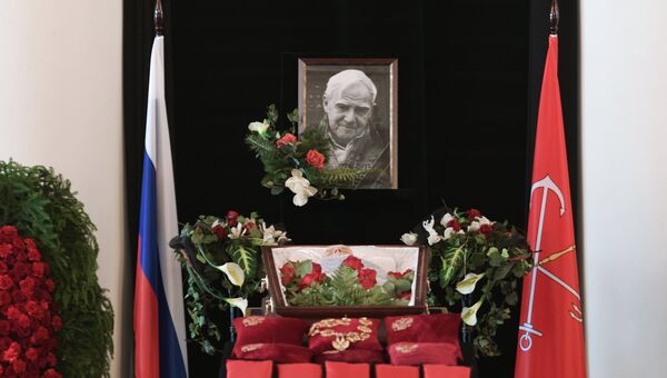 Прощание с писателем Даниилом Граниным в Санкт-Петербурге Прощание с писателем Даниилом Граниным в Санкт-Петербурге