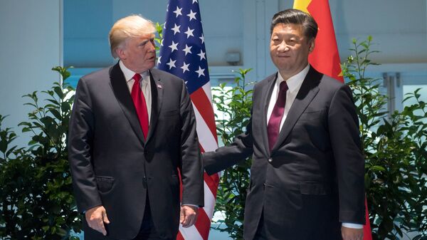 Встреча Дональда Трампа и Си Цзиньпина на полях саммита G20. Архивное фото Встреча Дональда Трампа и Си Цзиньпина на полях саммита G20. Архивное фото