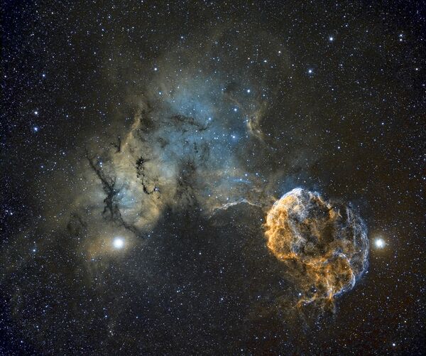 Работа фотографа Chris Heapy Sh2-249 Jellyfish Nebula, вошедшая в шорт-лист Insight Astronomy Photographer of the Year 2017 Работа фотографа Chris Heapy Sh2-249 Jellyfish Nebula, вошедшая в шорт-лист Insight Astronomy Photographer of the Year 2017