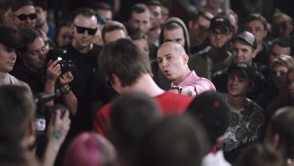 Баттл Oxxxymiron против Гнойного Баттл Oxxxymiron против Гнойного
