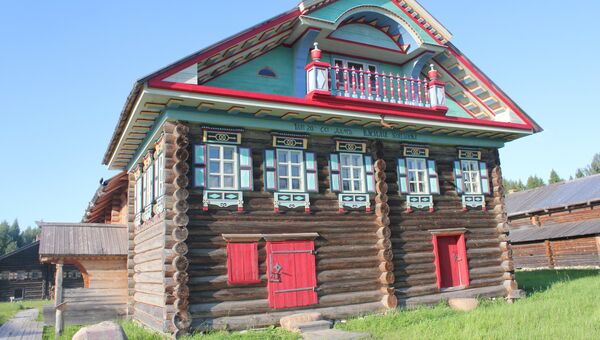 Дом Василия Копылова в архитектурно-этнографическом музее Семенково Дом Василия Копылова в архитектурно-этнографическом музее Семенково