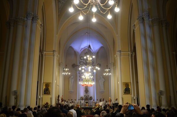 Римско-католический кафедральный собор Непорочного зачатия Пресвятой Девы Марии в Москве Римско-католический кафедральный собор Непорочного зачатия Пресвятой Девы Марии в Москве