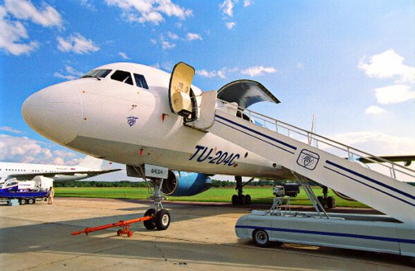 Самолет Ту-204 Самолет Ту-204
