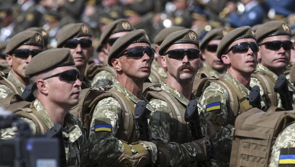 Украинские военнослужащие. Архивное фото Украинские военнослужащие. Архивное фото