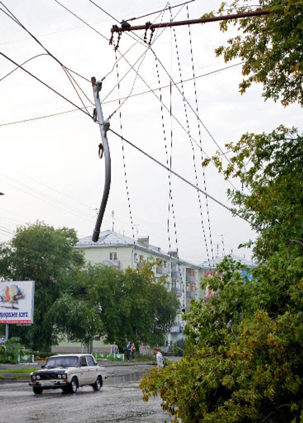 Последствия урагана. Архив Последствия урагана. Архив