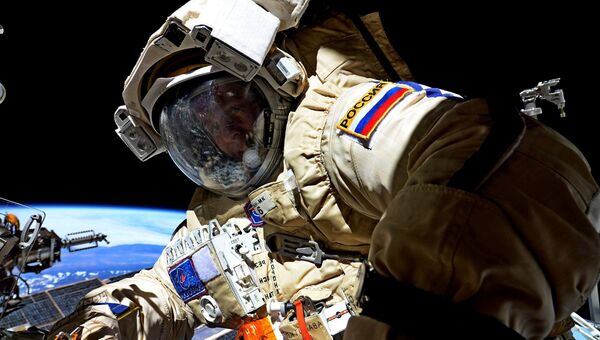 Космонавт Роскосмоса Сергей Рязанский. Архивное фото Космонавт Роскосмоса Сергей Рязанский. Архивное фото