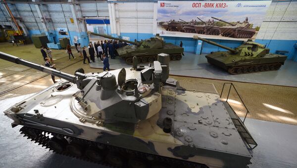 Сборка БМД-4М для ВДВ на волгоградском тракторном заводе. Архивное фото Сборка БМД-4М для ВДВ на волгоградском тракторном заводе. Архивное фото