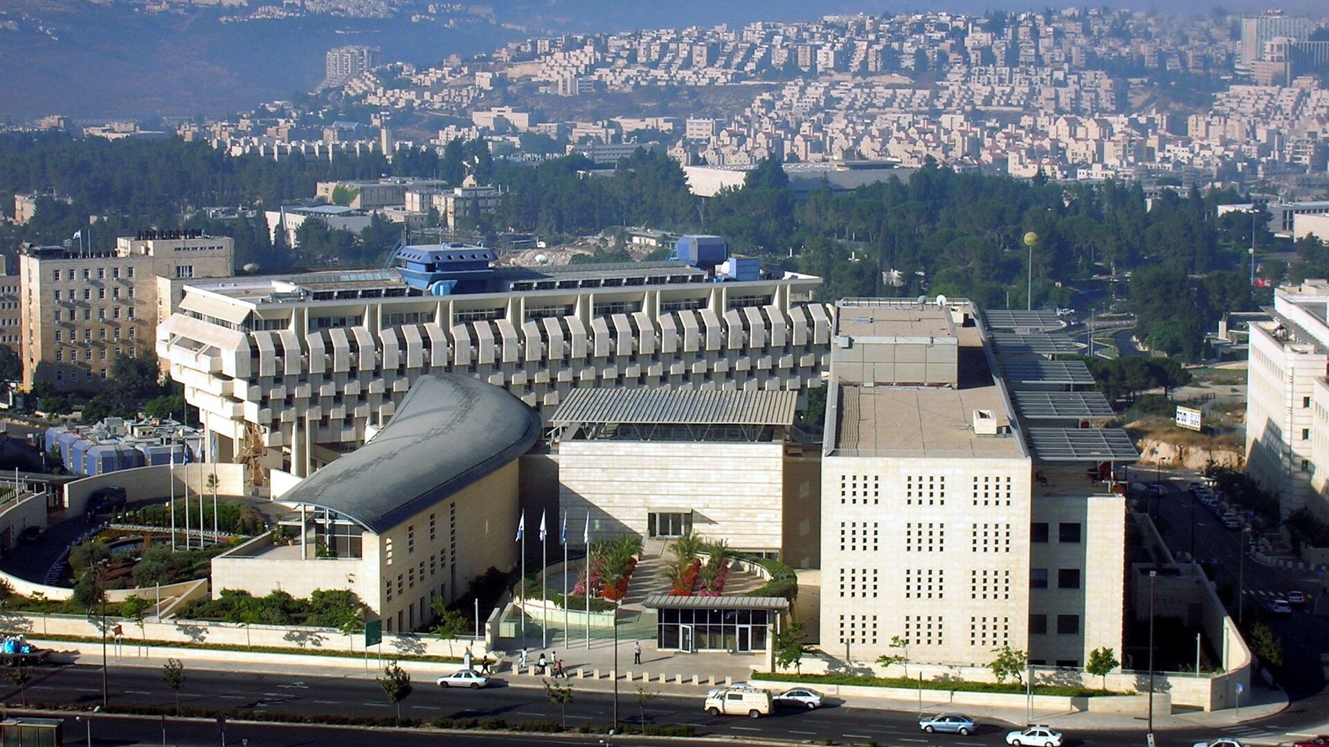 Здание Министерства иностранных дел Израиля в Иерусалиме - РИА Новости, 1920, 15.08.2021
