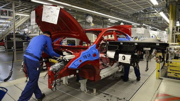 Производство Kia Rio на заводе Hyundai Motor Manufacturing Rus Производство Kia Rio на заводе Hyundai Motor Manufacturing Rus