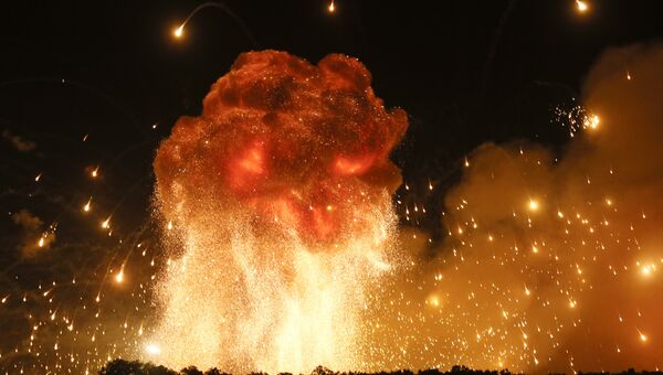 Пожар на военной базе в городе Калиновка в Винницкой области. 27 сентября 2017 Пожар на военной базе в городе Калиновка в Винницкой области. 27 сентября 2017