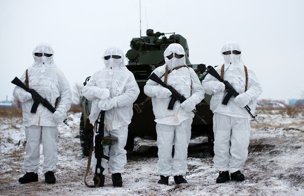 Военнослужащие миротворческого соединения Центрального военного округа Военнослужащие миротворческого соединения Центрального военного округа