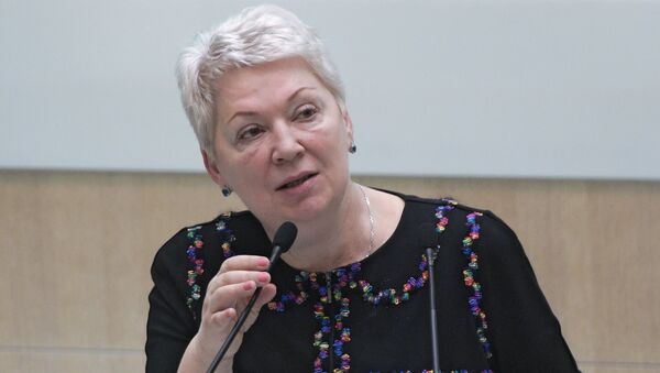 Министр просвещения РФ Ольга Васильева. Архивное фото Министр просвещения РФ Ольга Васильева. Архивное фото