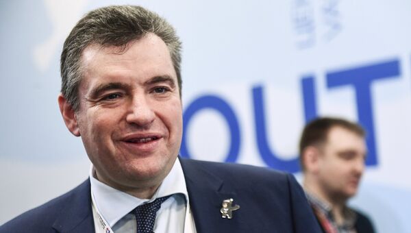Председатель Комитета Государственной Думы РФ по международным делам Леонид Слуцкий. архивное фото Председатель Комитета Государственной Думы РФ по международным делам Леонид Слуцкий. архивное фото