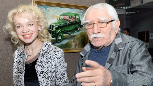 Армен Джигарханян с супругой Виталиной Цымбалюк-Романовской. Архивное фото Армен Джигарханян с супругой Виталиной Цымбалюк-Романовской. Архивное фото