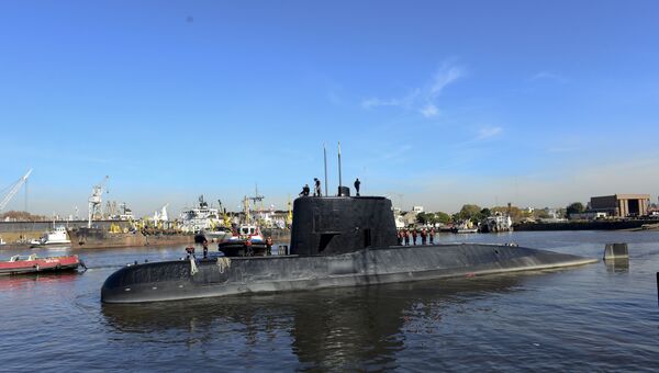 Подводная лодка Сан-Хуан ВМС Аргентины. Архивное фото Подводная лодка Сан-Хуан ВМС Аргентины. Архивное фото