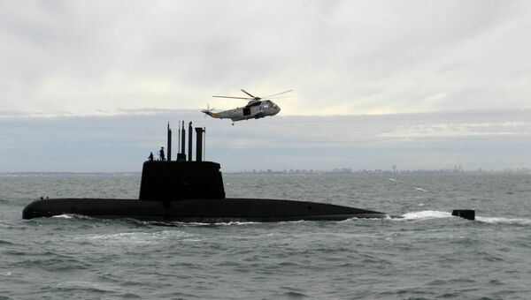 Подводная лодка Сан-Хуан ВМС Аргентины. Архивное фото Подводная лодка Сан-Хуан ВМС Аргентины. Архивное фото