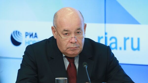 Президент РФ по международному культурному сотрудничеству Михаил Швыдкой в пресс-центре МИА Россия сегодня. 22 ноября 2017 Президент РФ по международному культурному сотрудничеству Михаил Швыдкой в пресс-центре МИА Россия сегодня. 22 ноября 2017