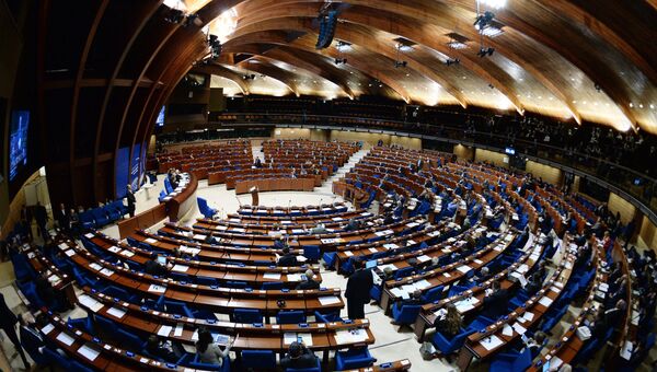 Зал заседаний Парламентской ассамблеи Совета Европы Зал заседаний Парламентской ассамблеи Совета Европы